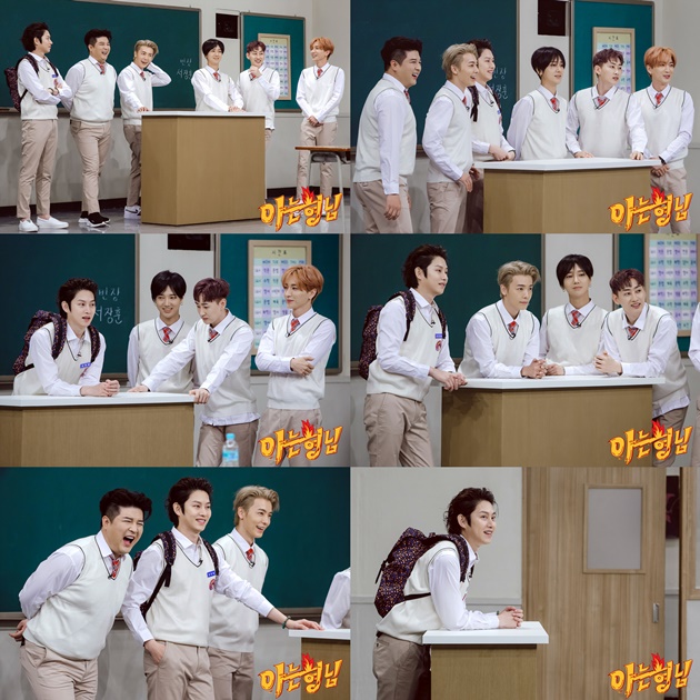 Begini Penampilan Heechul Bareng SuJu di 'Ask Us Anything'