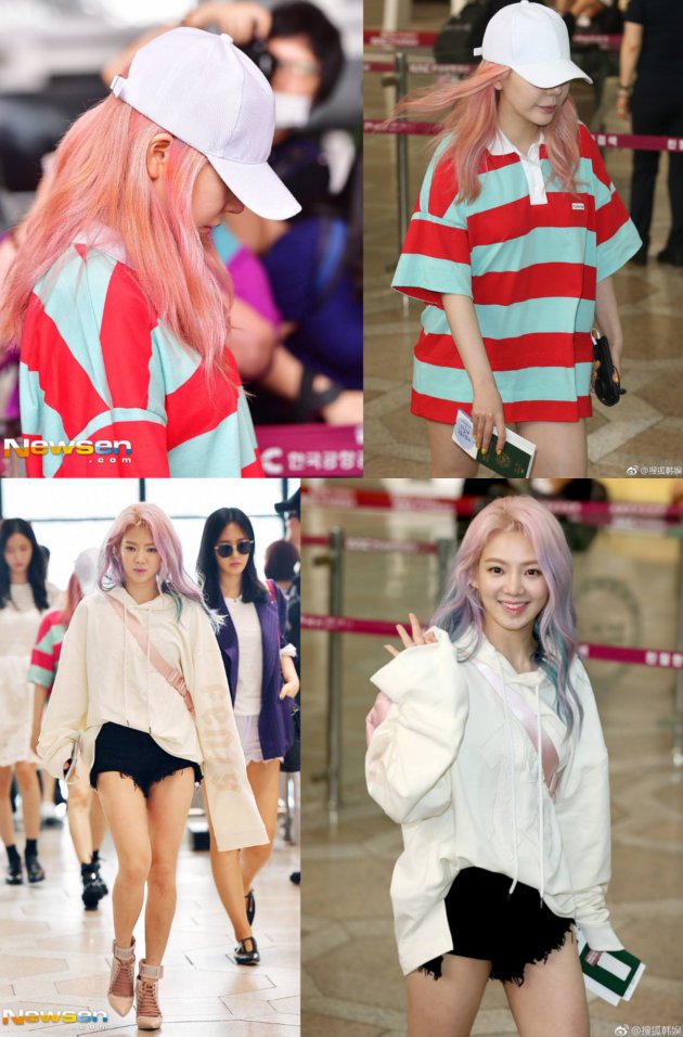Berangkat ke Osaka Hyoyeon dan Sunny Pede Tampil dengan  Berangkat ke Osaka Hyoyeon dan Sunny Pede Tampil dengan