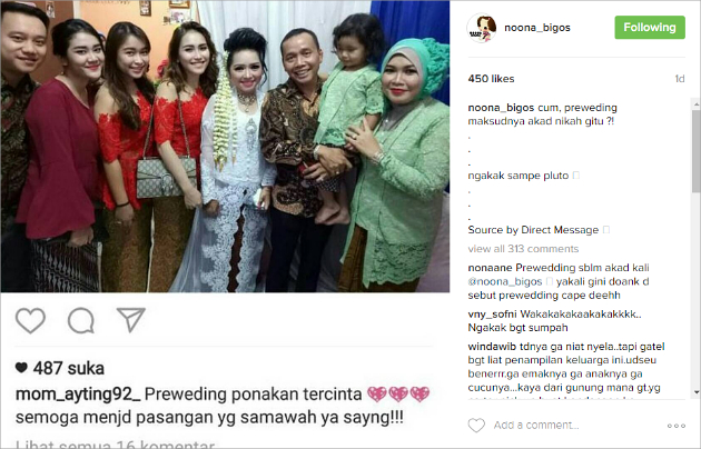 Ibu Salah Ketik, Putri Ayu Tuai Cibiran Netter