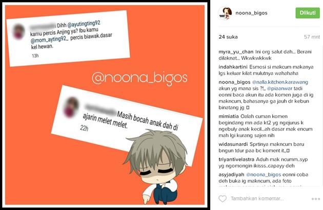 Hina Bilqis, Haters Ini Langsung Dapat Sumpah Serapah dari Ibu Ayu Ting Ting