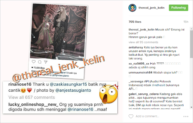 Rina Nose Dibela Fans
