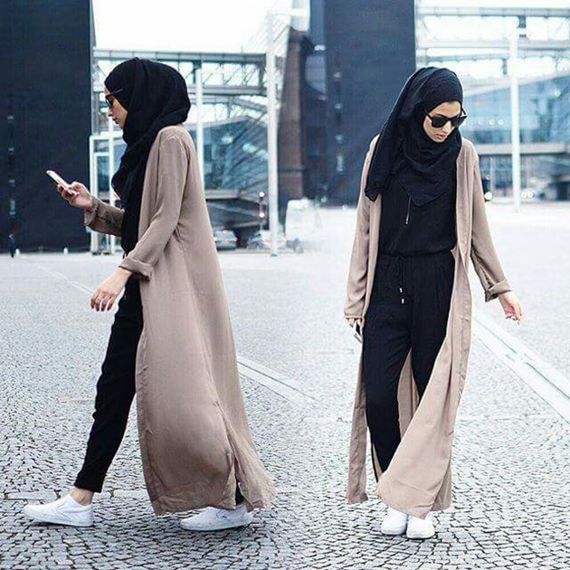 hijabers kasual ke kampus