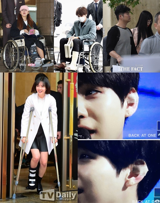 Ada Kai Hingga Suga, 8 Artis Korea Ini Alami Cedera Parah pada 2016