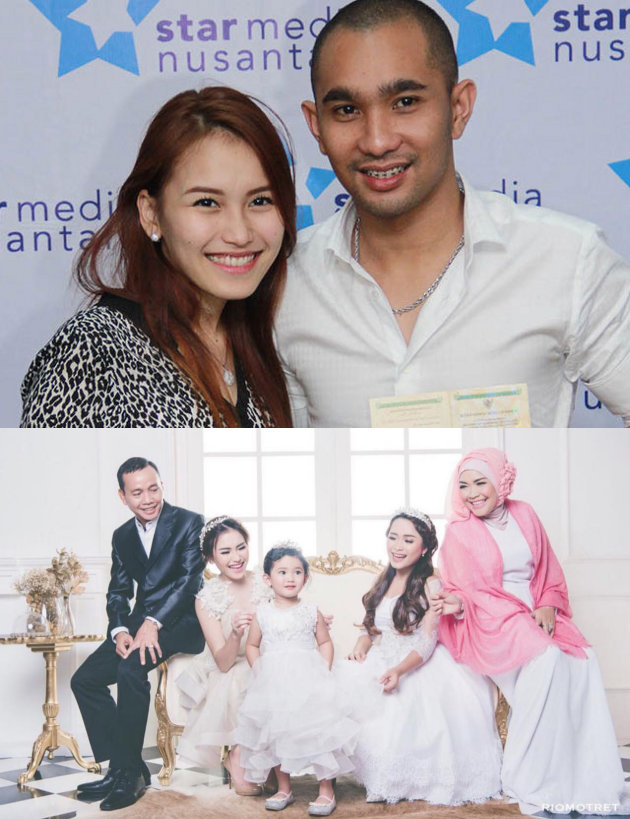 Ayu dan keluarga beserta Enji