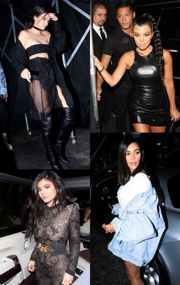 Intip Gaya Kece nan Seksi Kardashian-Jenner di Pesta Sambut Ultah Kylie