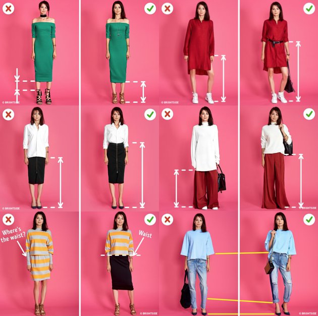 Trik Fashion Yang Bisa Membuat Tubuh Terlihat Lebih Tinggi Dan Langsing