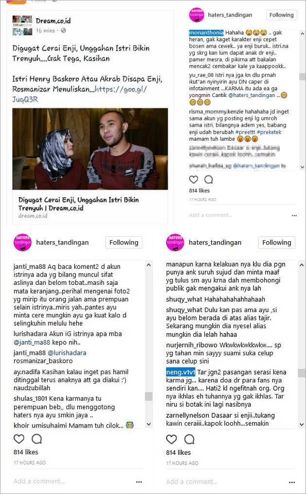 Fans Ayu Sindir Raffi-Nagita