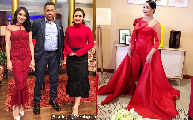 Isu Jiplak Gaun  Ayu Ting Ting Nagita  Diejek Soal Baju 