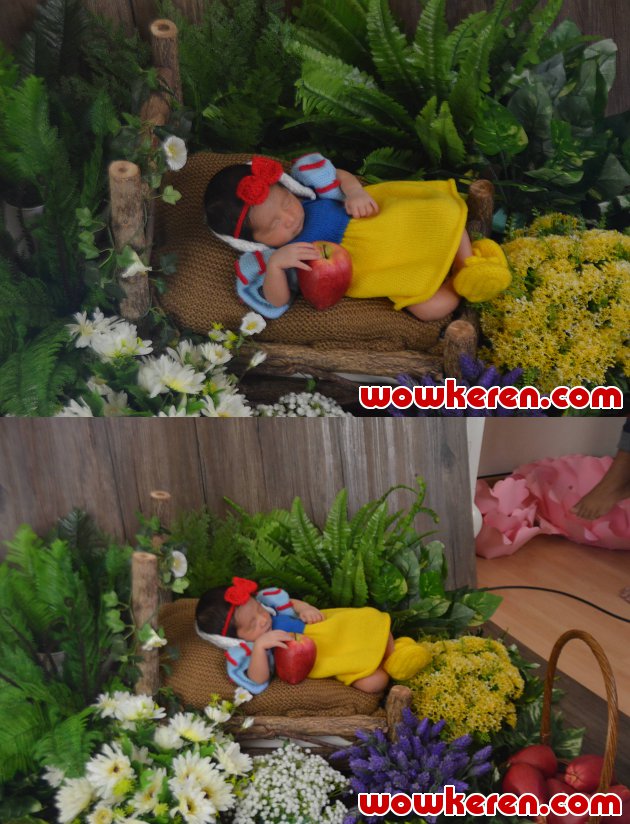 Pemotretan Pertama Putri Nindy