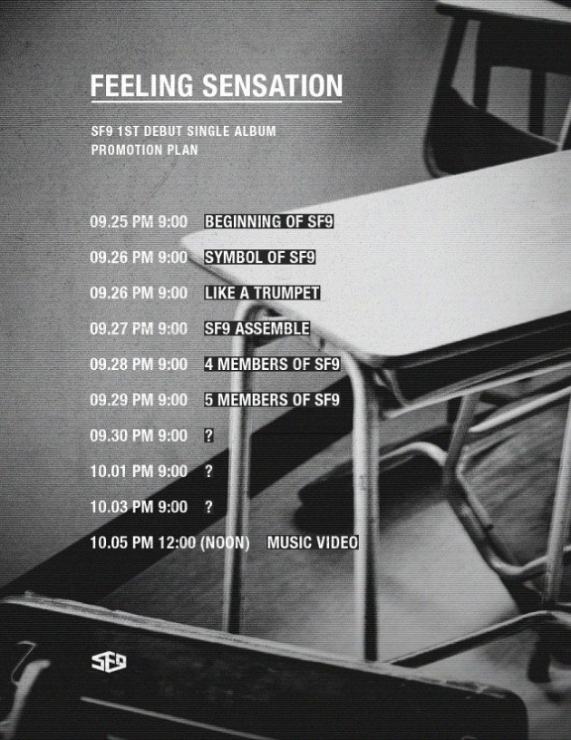 Resmi Debut 5 Oktober, Agensi Umumkan Jadwal SF9