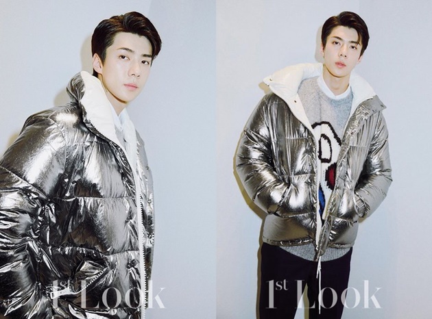 Jaket Dibilang Aneh, Netter Puji Habis-Habisan Visual Sehun di Foto Ini