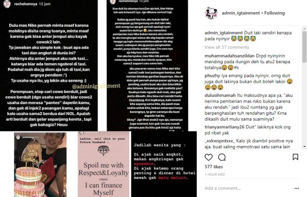 Unggah Foto 'Kue' Uang dari Suami, Rachel Vennya Tegaskan Bukan Cewek Matre