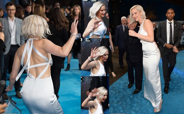 Jennifer Lawrence Hampir Jatuh