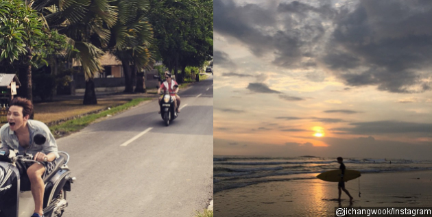 Pulang ke Korea, Ji Chang Wook Sempat Pamer Serunya Saat di Bali