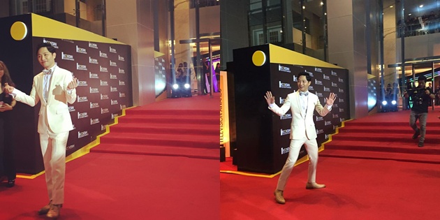 Jin Goo di Red Carpet ITA 2016