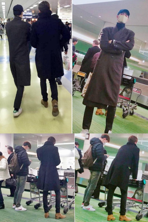 Jo In Sung dan Kim Woo Bin Nonton Konser EXO