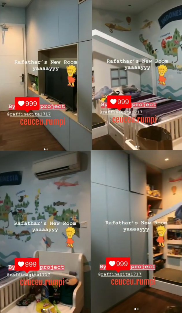 Simpel Tapi Mewah  Kamar  Rafathar  Putra Raffi Ahmad dan 