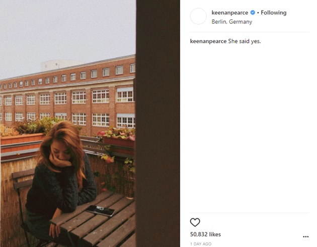 Segera Susul Raisa, Keenan Romantis Lamar Pacar di Jerman 