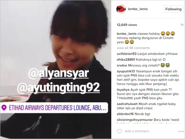 Liburan ke Amsterdam, Keluarga Ayu Ting Ting Disindir 