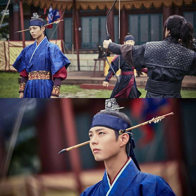 Kocaknya Park Bo Gum Pamer Meme Kepala Ditusuk Panah di 'Moonlight'