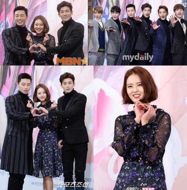 Pemeran 'Hwarang' Saat Jumpa Pers