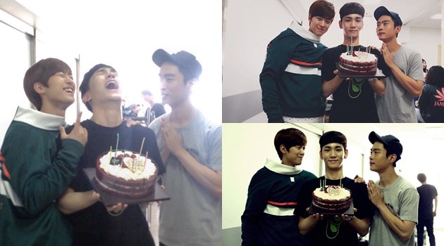 Key SHINee Rayakan Ultah Bareng Gong Myung cs