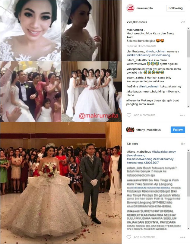 Kezia Karamoy Dibully Mirip Millen Saat Pakai Gaun Putih 