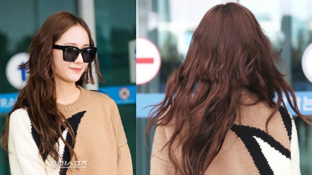 Usai Suzy-Yoona, Kini Giliran Krystal Potong Rambut Super 