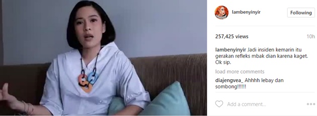Dian Sastro Rilis Video Soal Insiden dengan Fans, Netter: Minta Maaf Aja Susah