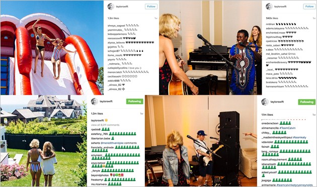 Instagram Bantu Taylor Swift Hapus Semua Komentar Kasar Hingga Emoji Ular