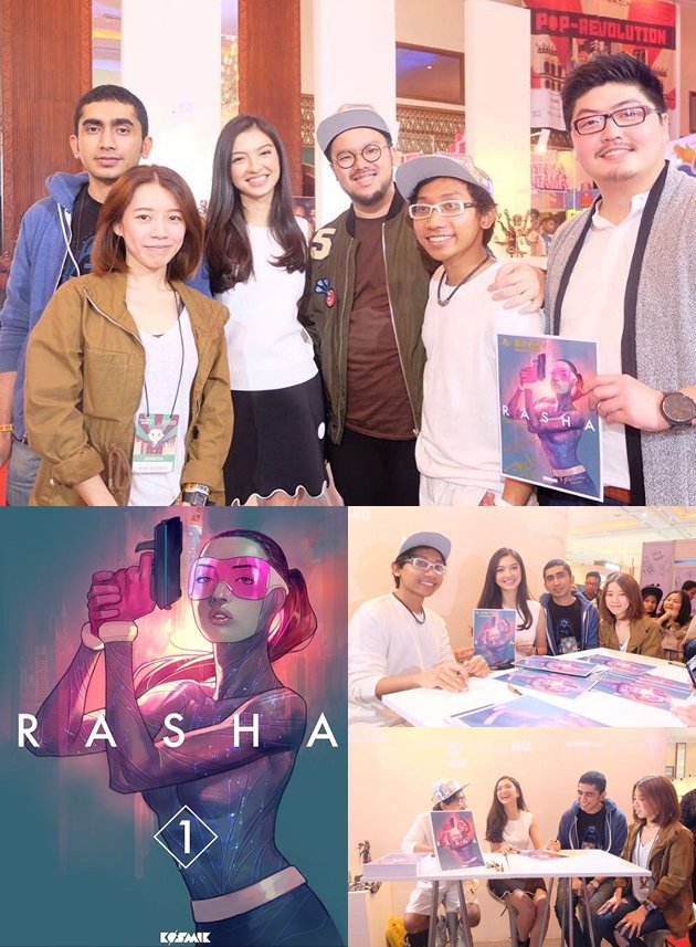 Raline Shah Jadi Figur Komik