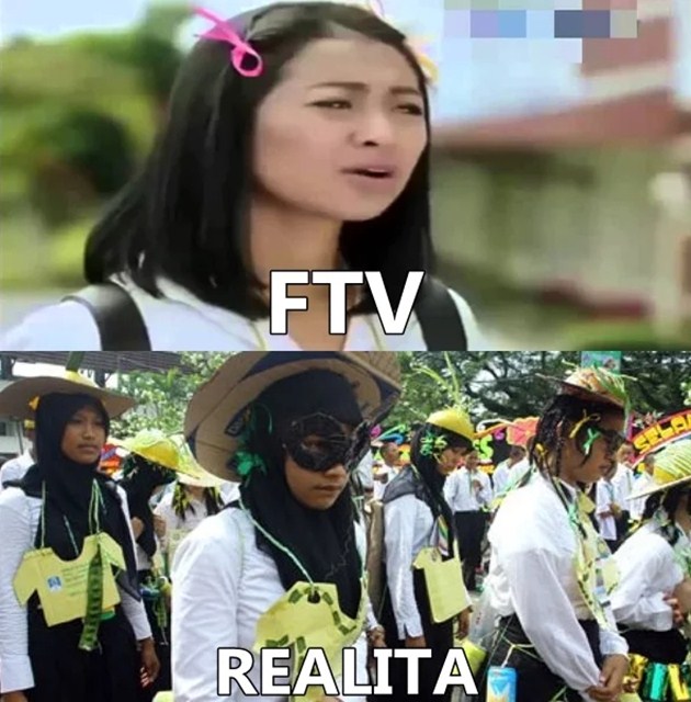 kehidupan nyata vs FTV