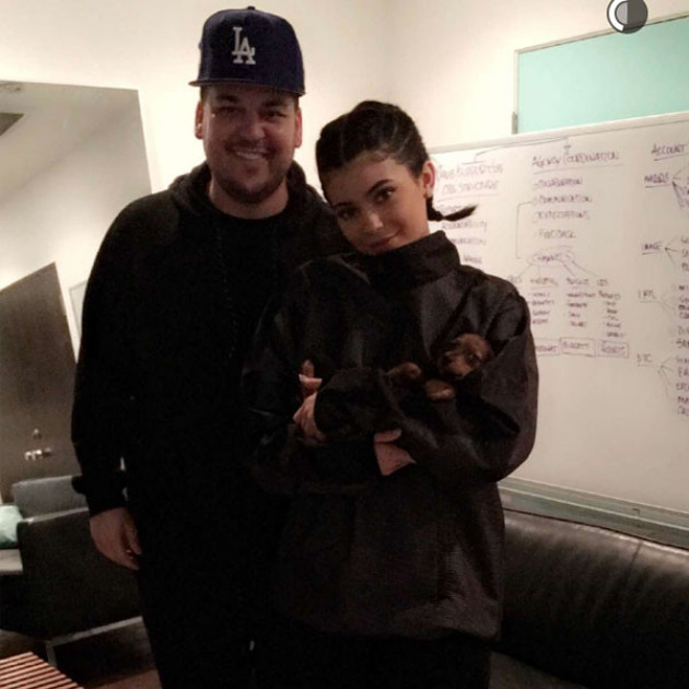 Kylie Jenner dan Rob Kardashian