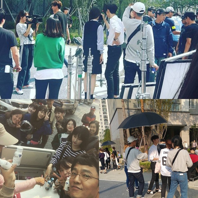Lee Je Hoon dan Shin Min Ah Syuting 'Tomorrow With You'