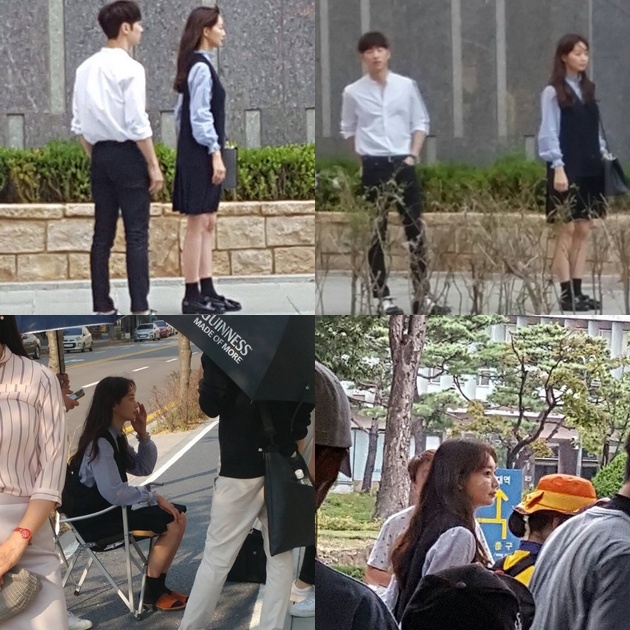 Lee Je Hoon dan Shin Min Ah Syuting 'Tomorrow With You'