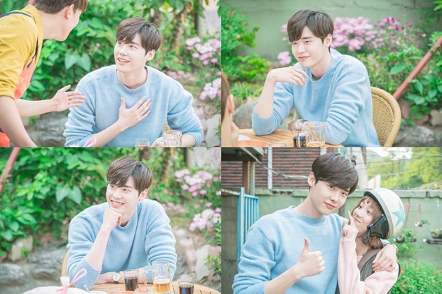 Jadi Cameo di 'Kim Bok Ju', Lee Jong Suk Rangkul Mesra Lee Sung Kyung