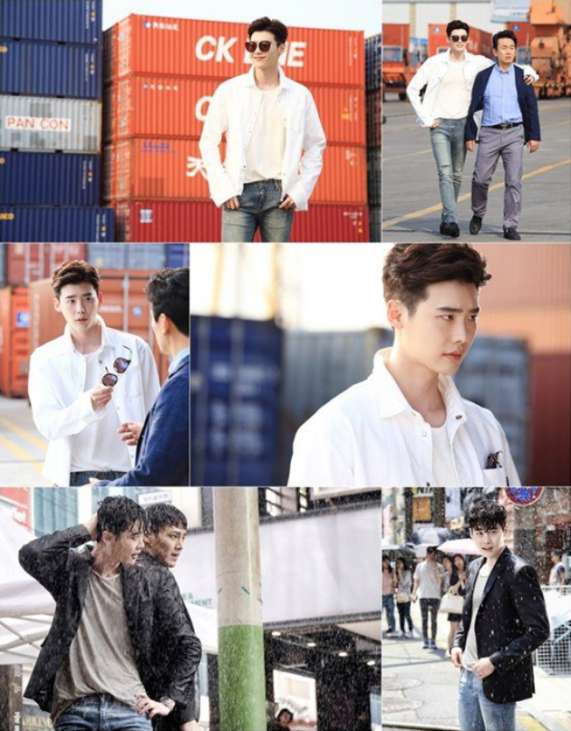 Tampil Kece, Lee Jong Suk Malah Basah-Basahan di Foto Adegan 'W'