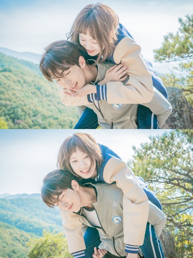 Cerianya Lee Sung Kyung Digendong Nam Joo Hyuk di 'Kim Bok Ju'