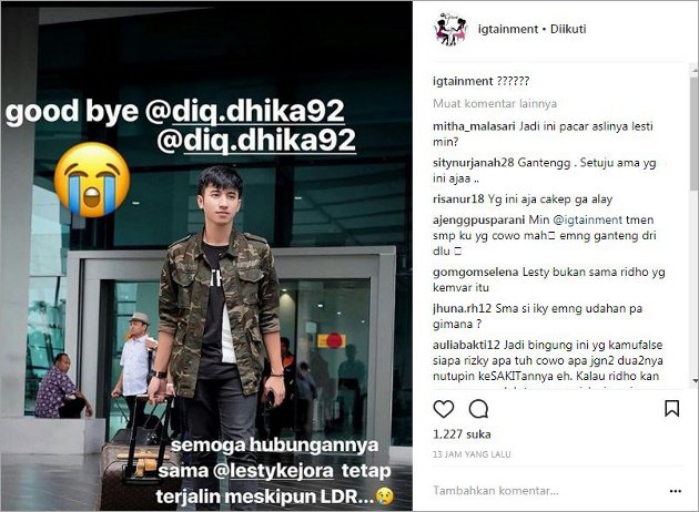 Lesti dan Rizki Putus?