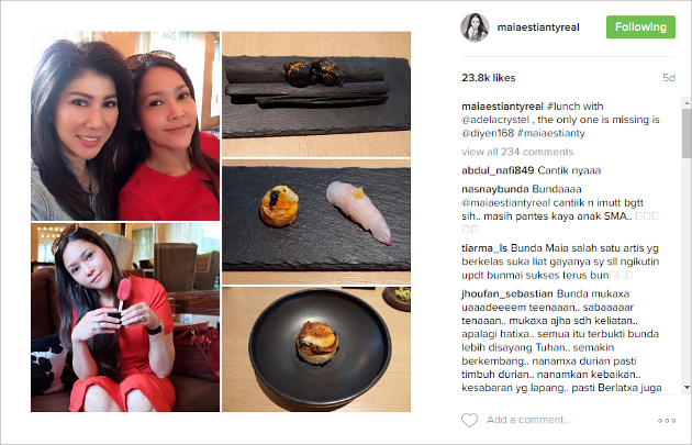 Maia Masih Jadi Anak SMA
