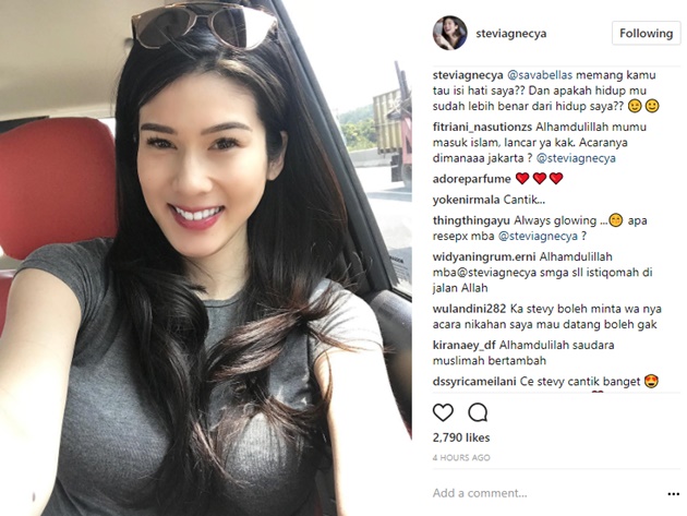 Disindir Pindah Agama Demi Cinta Mantan Istri Samuel 