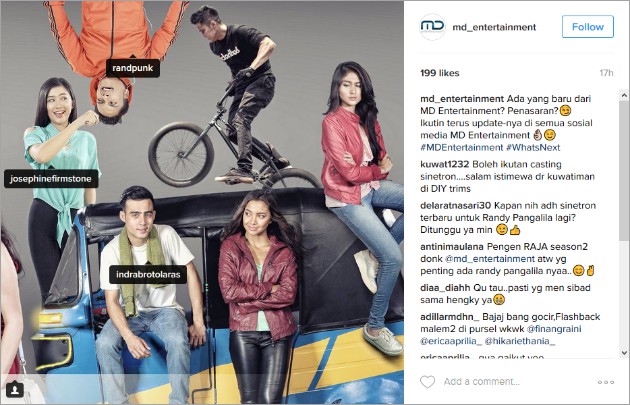 MD Entertainment Unggah Poster, Randy Pangalila Syuting 'Raja' Season 2?