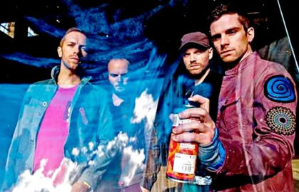 Video Musik: Coldplay Hadirkan Karya Grafiti di 'Every Teardrop Is a Waterfall'