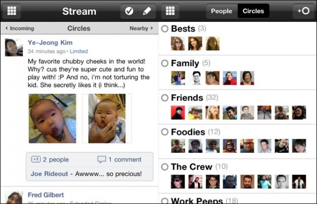 Google Plus Kini Bisa Diakses Dari iPhone