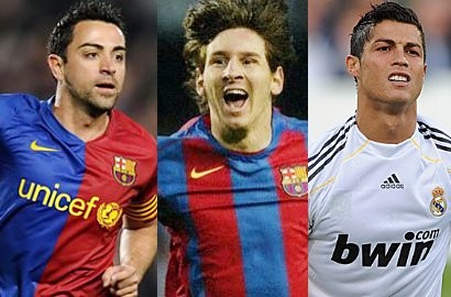 Xavi, Messi Dan Ronaldo Rebutan Gelar Pemain Terbaik