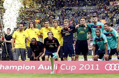 Barcelona Juara Audi Cup 2011
