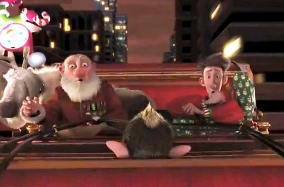 James McAvoy Naik Kereta Kencana di Trailer 'Arthur Christmas'