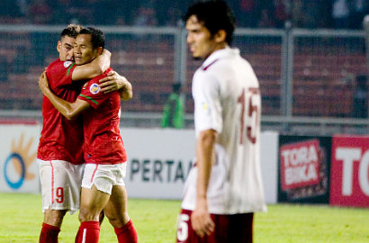 Dua Gol Cristian Gonzales Sia-Sia