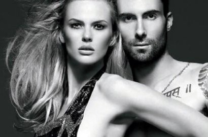 Pose Bugil Adam Levine dan Kekasih di Majalah Vogue Rusia