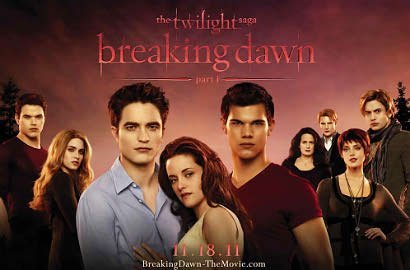 'The Twilight Saga's Breaking Dawn Part I' Kembali Rajai Box Office